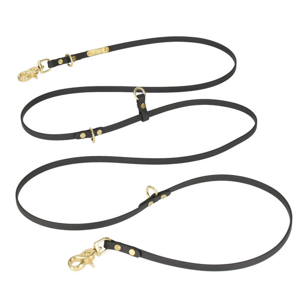 CONVERTIBLE  BRASS LEASH - 1 COLOR