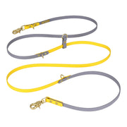 CONVERTIBLE  BRASS LEASH - 2 COLORS