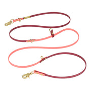 CONVERTIBLE  BRASS LEASH - 2 COLORS